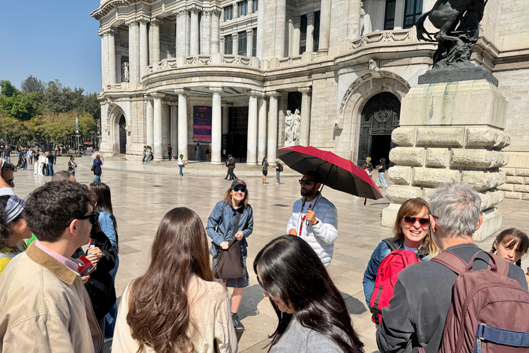Mexico City's Historic Downtown: Walking Tour with a Professional Local Guide German
