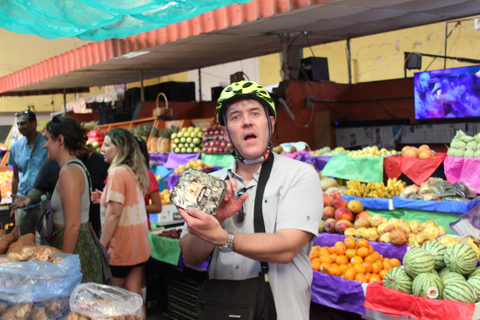 Elektrische fietstocht door Oaxaca.