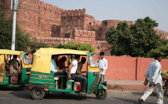 Altstadt von Agra: 3-stündige Tuk-Tuk/Rikscha-Tour
