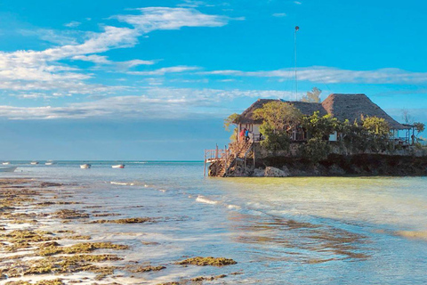 Pausa pranzo a Zanzibar, Tour della spiaggia di Paje, Ristorante The Rock