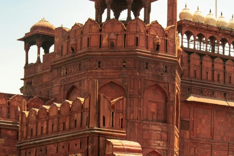 Delhi: Visita guiada privada de un día a la Vieja y la Nueva DelhiVisita de medio día a la ciudad de Nueva Delhi con coche con conductor y guía turístico
