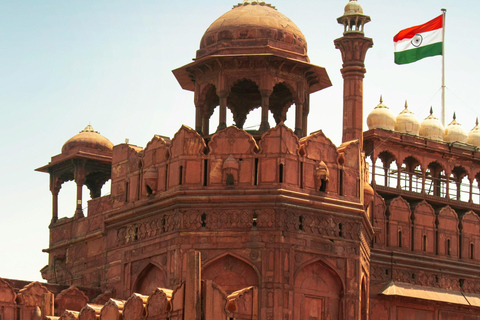 Ab Delhi: All Inclusive Alt- und Neu-Delhi Privat-TourUniformierter Fahrer + Privatwagen + Reiseleiter