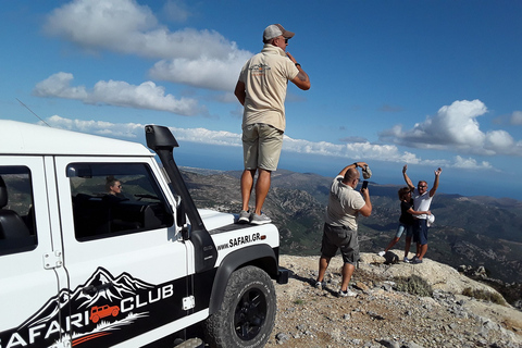 Kreta: safari over de Minoïsche route per Land RoverSafari per Land Rover met ophaalservice in Anissaras