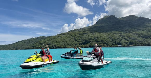 Moorea: 3-Hour Premium Jet Ski Tour to Explore the Moorea Lagoon