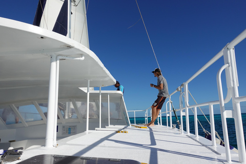 Isla Mujeres Premium Catamaran Tour avec prise en charge à l&#039;hôtel