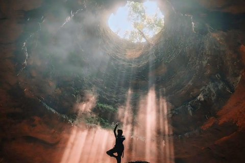 Yogyakarta: Aventura en la cueva de Jomblang con rappel