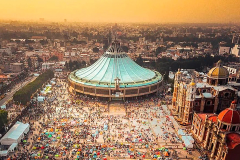 Basilique de Guadalupe : Prise en charge en charge à l&#039;hôtel pour la visite privéeBasilique de Guadalupe : Visite privée avec transport