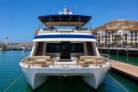 Agadir: 1 hour Atlantic Ocean Boat Cruise with Hotel Pickup
