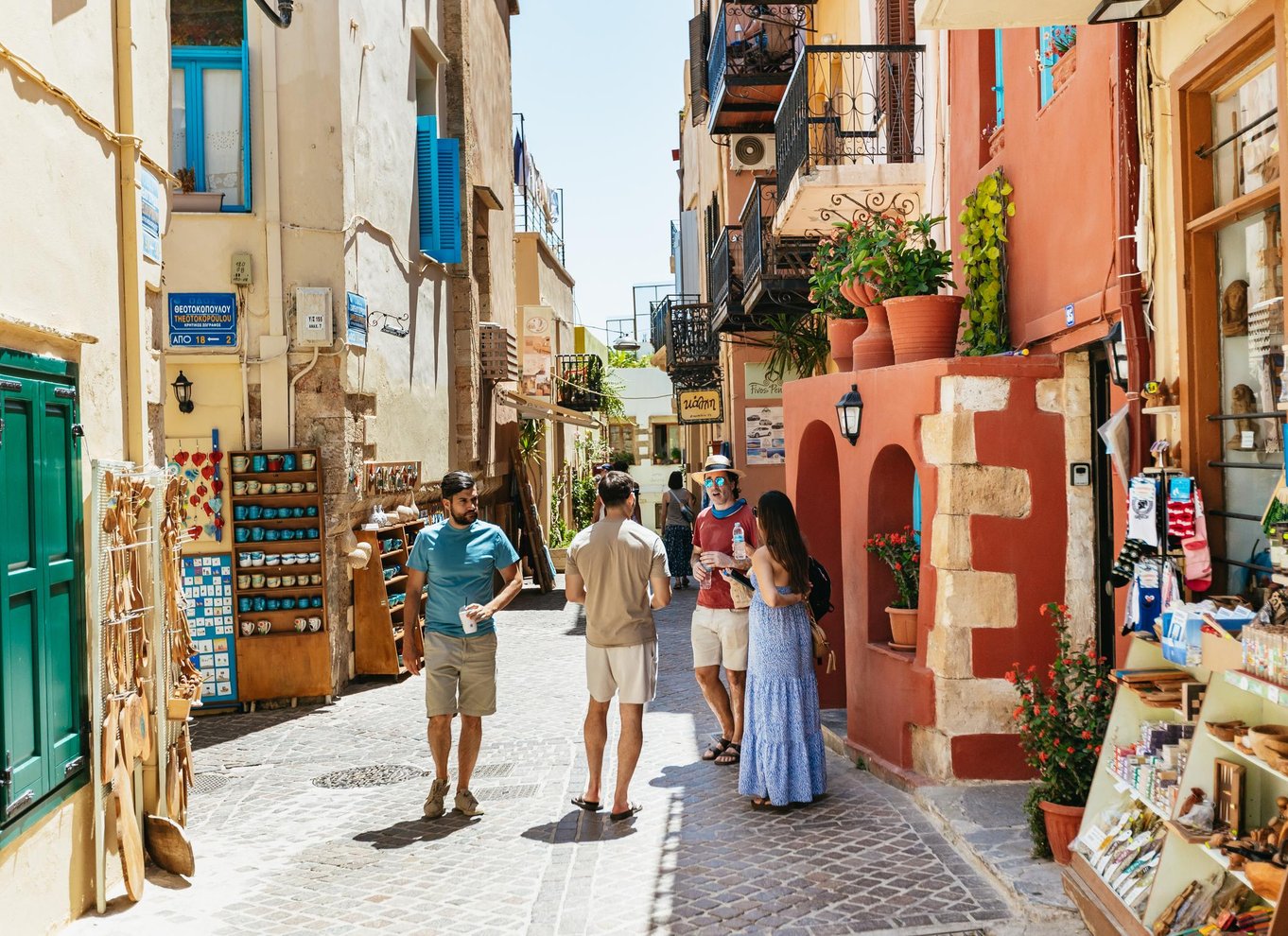Chania: Rundvisning i den gamle bydel med streetfood