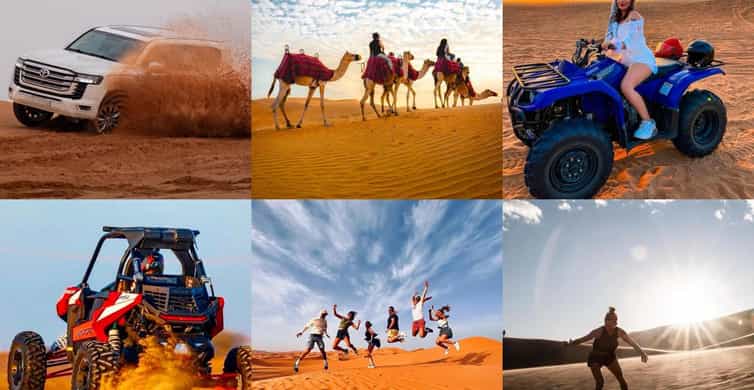 Doha: ATV Quad, Buggy Dune Bashing,Camel Ride & Sandboarding