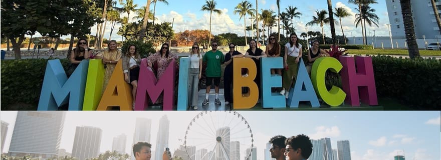 Miami: tour della città 5 in 1 e crociera in barca nella baia di Biscayne
