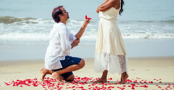 Fuerteventura: Private Proposal Photoshoot