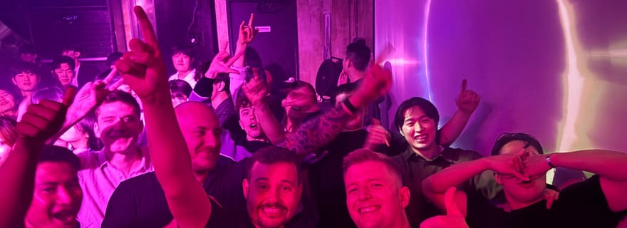 Busan : tournée des boîtes de nuit : danse, boissons et fête toute la nuit !