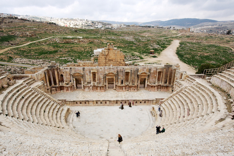 Aqaba: Jerash, Ajloun Castle - Ajloun Teleferic one day Tour