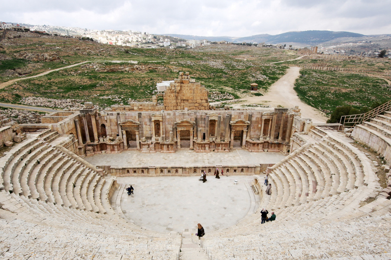 Aqaba: Jerash, Ajloun slott - Ajloun Teleferic en dagsutflykt