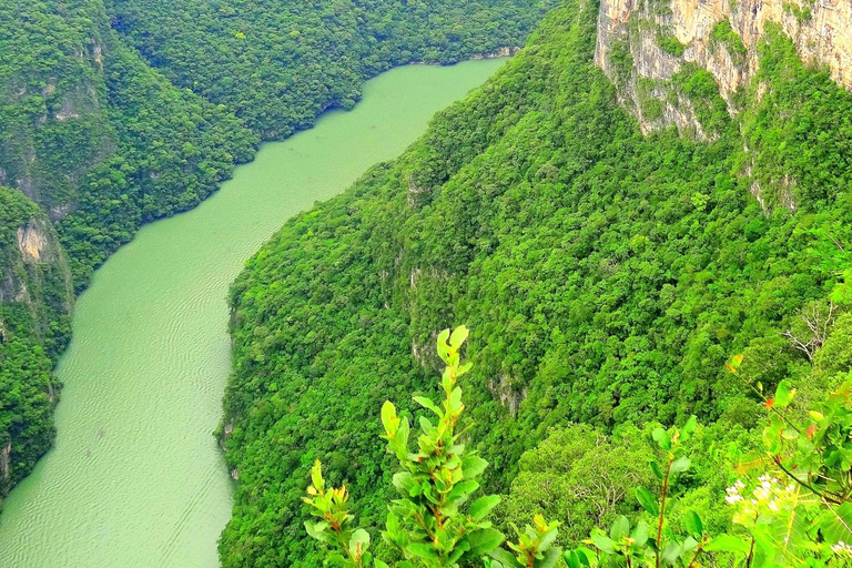 Tuxtla Gutierrez: Mirantes do Sumidero Canyon - Chiapa de CorzoTuxtla Gutierrez: Excursão ao Sumidero Canyon 5 Viewpoints