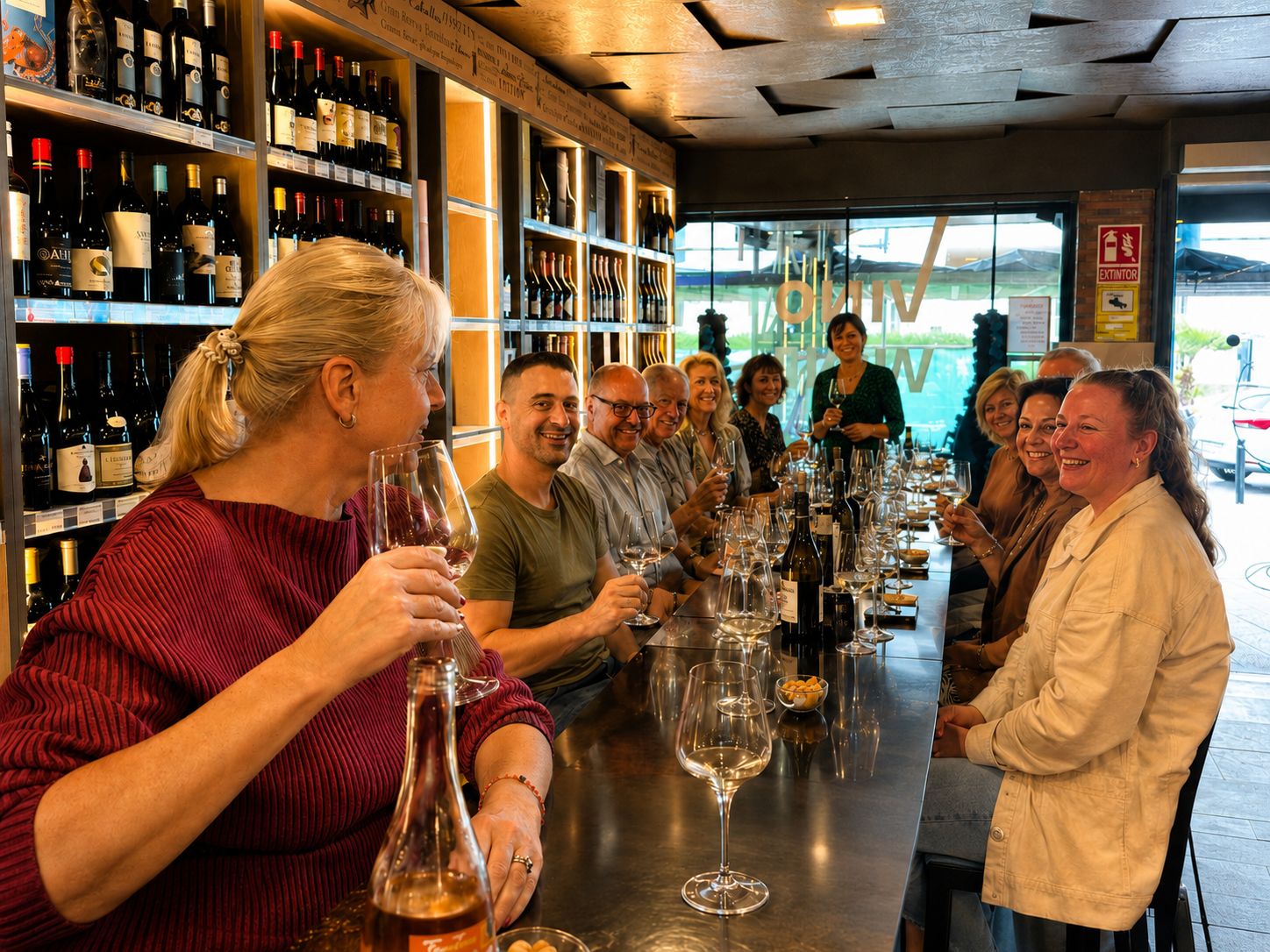 Spanische Weinprobe in Calpe