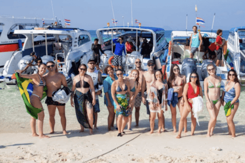 TailanDay w PhiPhi - Zatoka Maya i główne plaże w języku portugalskimTailanDay w Phi Phi - Zatoka Maya i główne plaże