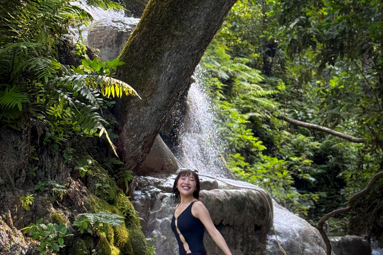 Chiang Mai: Sticky Waterfalls, Cave, and Lunch at Village Join-in With Lunch