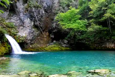 Theth Day Tour: Waterfall and the Blue Eye