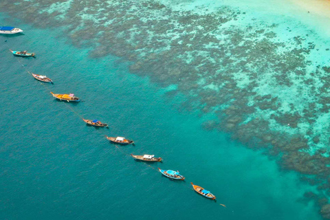 Phuket: Coral Island Laid-Back Morning Tour with Snorkeling Relaxing Yacht Cruise (Hotel Pickup)