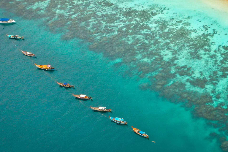 Phuket: Coral Island Laid-Back Morning Tour with Snorkeling Relaxing Yacht Cruise (Hotel Pickup)