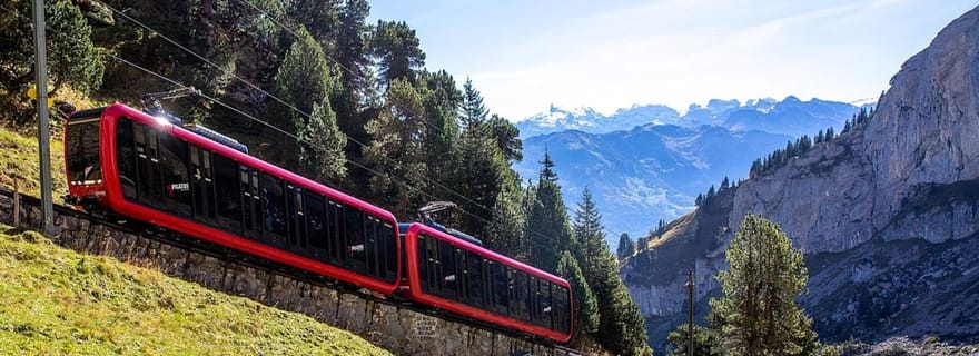 Au départ de Bâle : excursion privée d'une journée à Lucerne et au mont Pilate