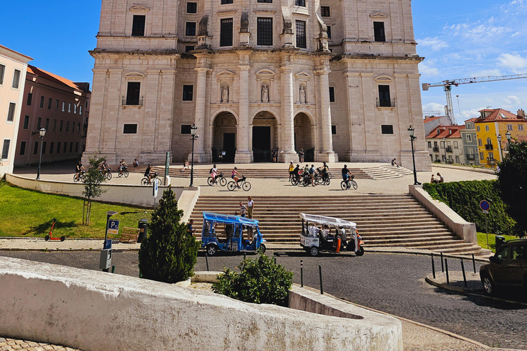 Lisboa: city tour histórico e alfama 90 minutos de tuktuk