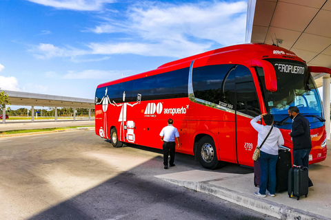 Cancun: Airport Transfer to/from Downtown by Bus Single Bus Ticket from Cancun Airport to Downtown Cancun