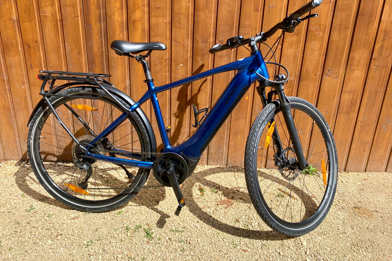 Uthyrning av elcyklar, tur runt Bourget-sjönUthyrning av elcykel, rundtur i Lac du Bourget