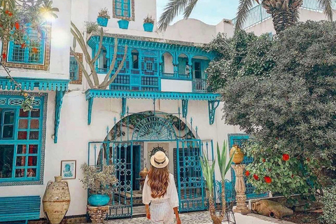 Gammarth & Sidi Bou Said: Sea & Colors Private Tour Pick Up From Tunis