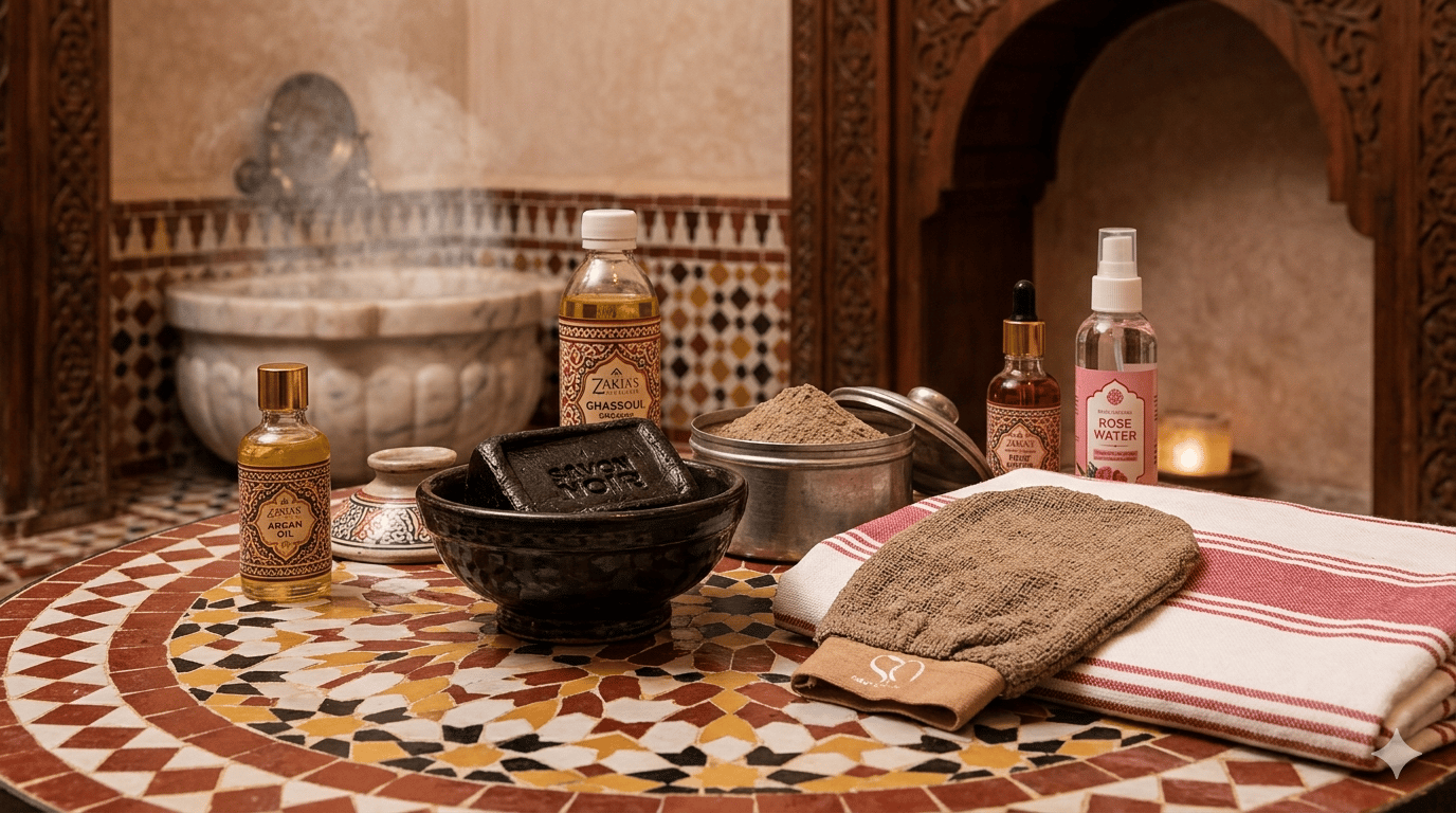 Marrakesch: Marokkanischer Hammam & Spa inkl. Hoteltransfer