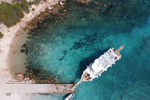 From Palau: La Maddalena Archipelago 4 Stops Boat Tour From Palau: La Maddalena Archipelago Full-Day Boat Tour