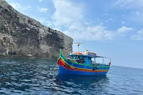 Mellieħa: Gozo, Blå lagunen, kristallagunen och båttur i grottor