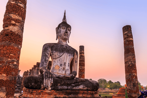 Z Chiang Mai: Wycieczka z przewodnikiem po Sukhothai wpisanym na listę dziedzictwa UNESCO