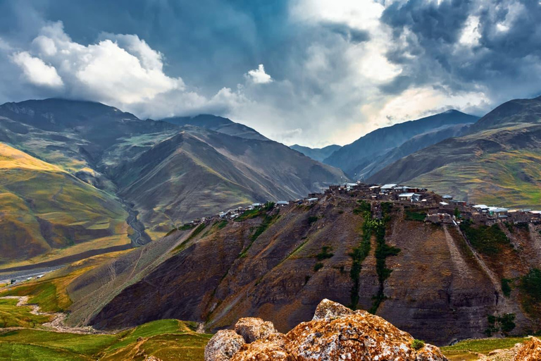 Guba-Khinalig Group Tour with handmade lunch options Baku: Candy Cane, Guba, Khinaliq village with Homemade Lunch