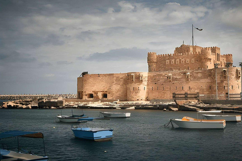 From Cairo: Alexandria Catacombs, Library & Qaitbay Citadel Private Tour