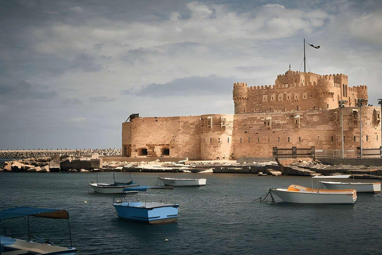 From Cairo: Alexandria Catacombs, Library & Qaitbay Citadel Private Tour