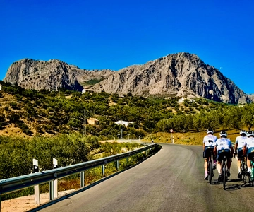 Málaga: Road Bike Tour with Guide and Bike Rental