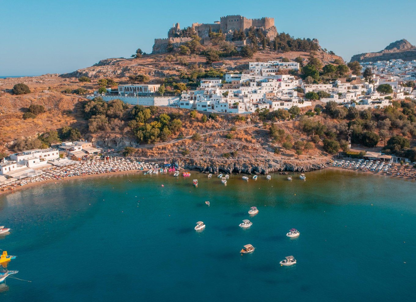Rhodos: Lindos-bustur med fri tid til at udforske