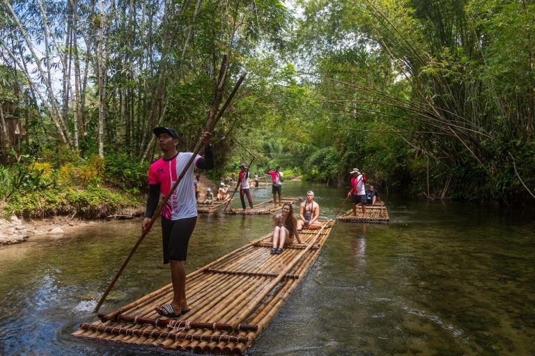 Khao Lak Adventure: Bamboo Rafting & Elephant Walk JourneySpływ tratwą bambusową Khaolak i spacer ze słoniem