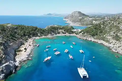 Faliraki: Boat Trip to Afandou Caves, Anthony Quinn & Ladiko