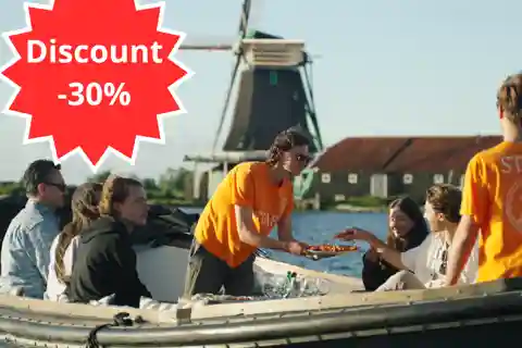 Zaanse Schans: Private Cruise + Guide + Incl. Food & Drinks