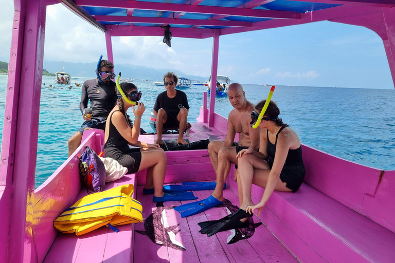 Gili Island Schnorcheln: Gili Trawangan, Meno und AirStart vom Gebiet Lombok