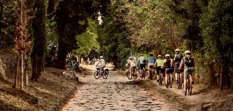 Řím: Appian Way & Roman Aqueducts Guided E-Bike Tour: Appian Way & Roman Aqueducts Guided E-Bike Tour
