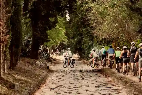 Rome : Voie Appienne et Aqueducs romains Circuit Cannondale E-Bike
