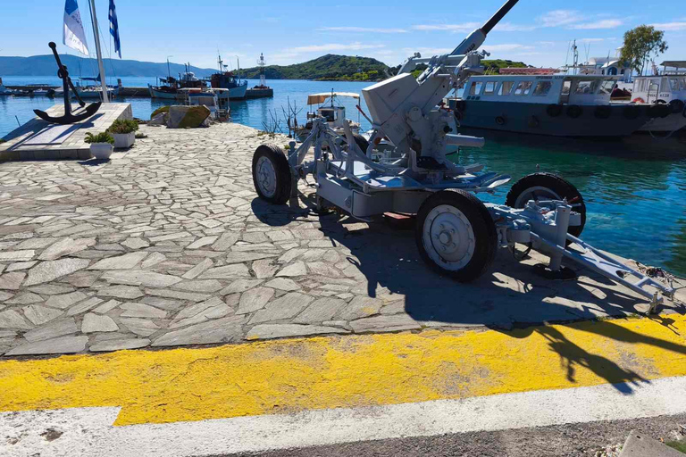 From Athens: Salamina Island Tour – Naval Battle & Swimming. From Athens: Salamina Island Escape – History & Swimming.