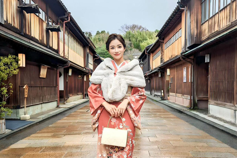 Kanazawa: 6-Hour Private Guided Tour & Kimono Experience