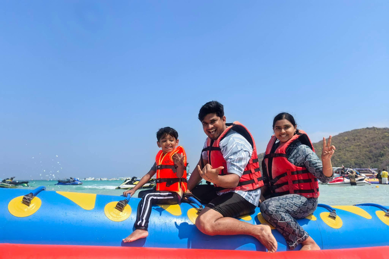 Pattaya: Coral Island Speedboat + 4-Activity Day Trip