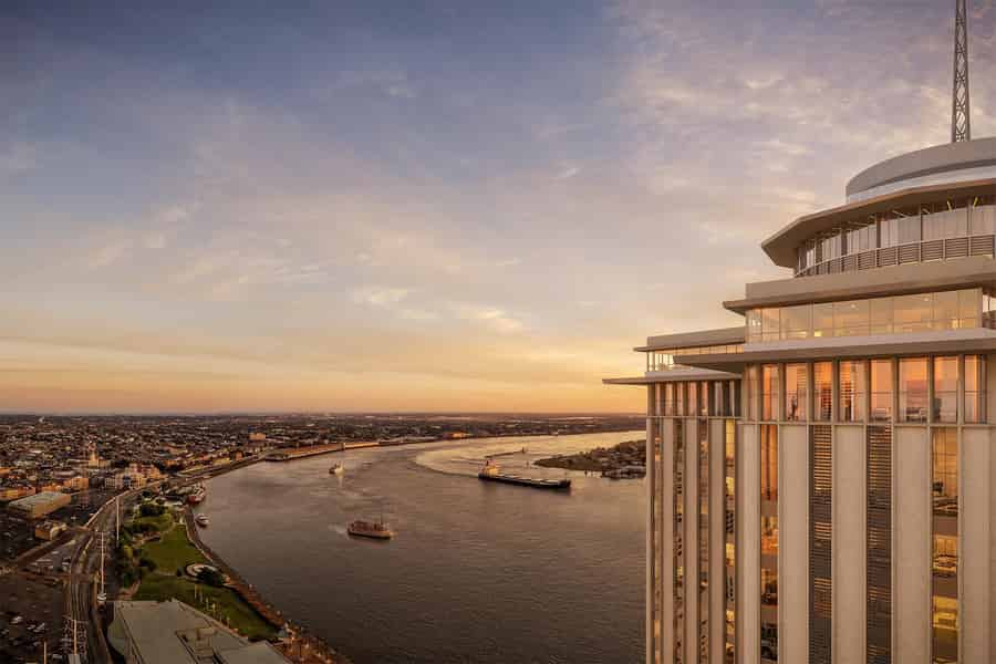 New Orleans: Eintrittskarte für die Aussichtsplattform Vue Orleans. Foto: GetYourGuide New Orleans: Eintrittskarte für die Aussichtsplattform Vue Orleans. Foto: GetYourGuide